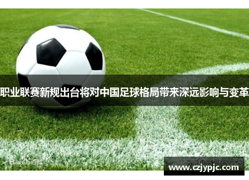 职业联赛新规出台将对中国足球格局带来深远影响与变革